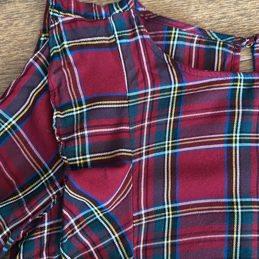 Sanctuary Women’s Plaid Holiday Ruffle Shirt - Picture 3 of 8